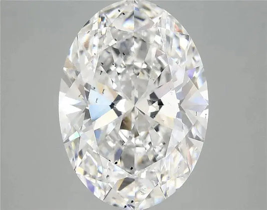 6.04ct Oval Lab Grown Diamond (Colour E, Clarity SI1, IGI Certified) AG & CO Jewellery