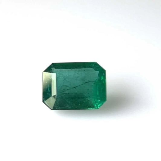 6.26ct Emerald Natural Emerald (Colour Green, Clarity Slightly Included, Cut Faceted) AG & CO Jewellery