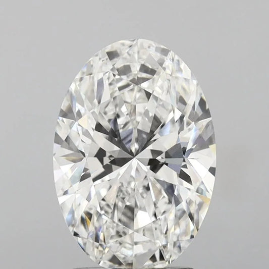 3.01ct Oval Lab Grown Diamond (Colour E, Clarity VVS2, IGI Certified)