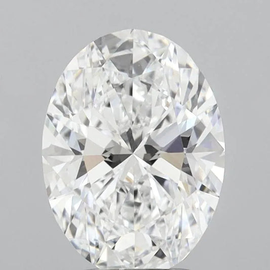 2.58ct Oval Lab Grown Diamond (Colour D, Clarity VVS1, IGI Certified) AG & CO Jewellery