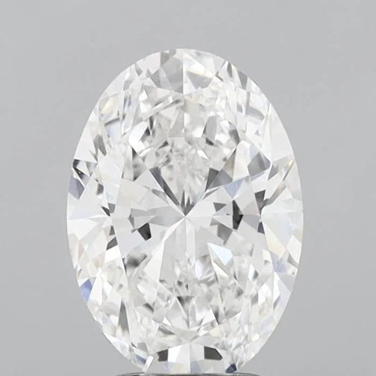 3.01ct Oval Lab Grown Diamond (Colour E, Clarity VVS2, IGI Certified) AG & CO Jewellery