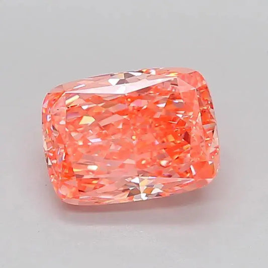 3.60ct Elongated Cushion modified Lab Grown Diamond (Colour Fancy Vivid Pink, Clarity VS1, IGI Certified) - AG & CO Jewellery