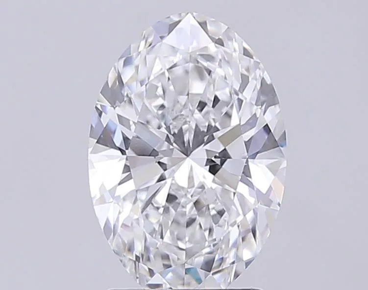 2.50ct Oval Lab Grown Diamond (Colour E, Clarity VVS2, IGI Certified) AG & CO Jewellery