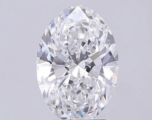 2.50ct Oval Lab Grown Diamond (Colour E, Clarity VVS2, IGI Certified) AG & CO Jewellery
