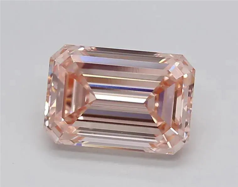 2.01ct emerald lab grown diamond (colour fancy intense pink, clarity vs1, igi certified) - ag & co jewellery