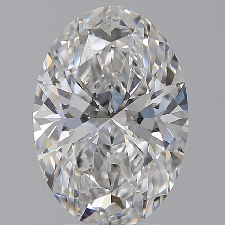 3.58ct oval lab grown diamond (colour d, clarity vvs2, igi)