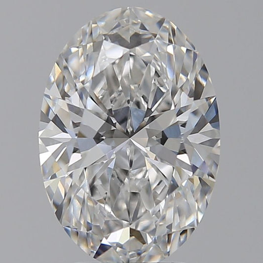 3.58ct Oval Lab Grown Diamond (Colour D, Clarity VVS2, IGI)