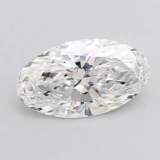 8.00ct Oval Lab Grown Diamond (Colour E, Clarity VVS2, IGI Certified) - AG & CO Jewellery