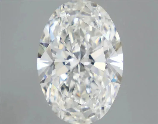 8.08ct Oval Lab Grown Diamond (Colour F, Clarity VVS2, IGI Certified) AG & CO Jewellery
