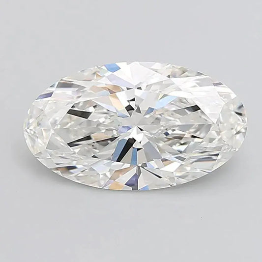 8.60ct Oval Lab Grown Diamond (Colour E, Clarity VVS2, IGI Certified) - AG & CO Jewellery