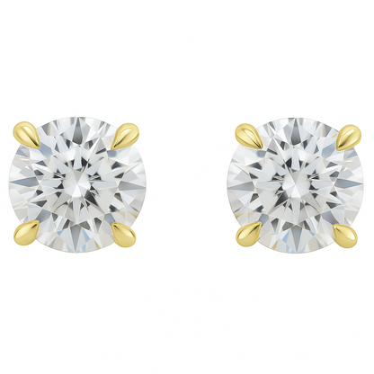 4-Prong Lab Grown Diamond Stud Earrings 0.50-6.00 carat Diamond Studs 14K Solid Gold IGI certified AG & CO Jewellery