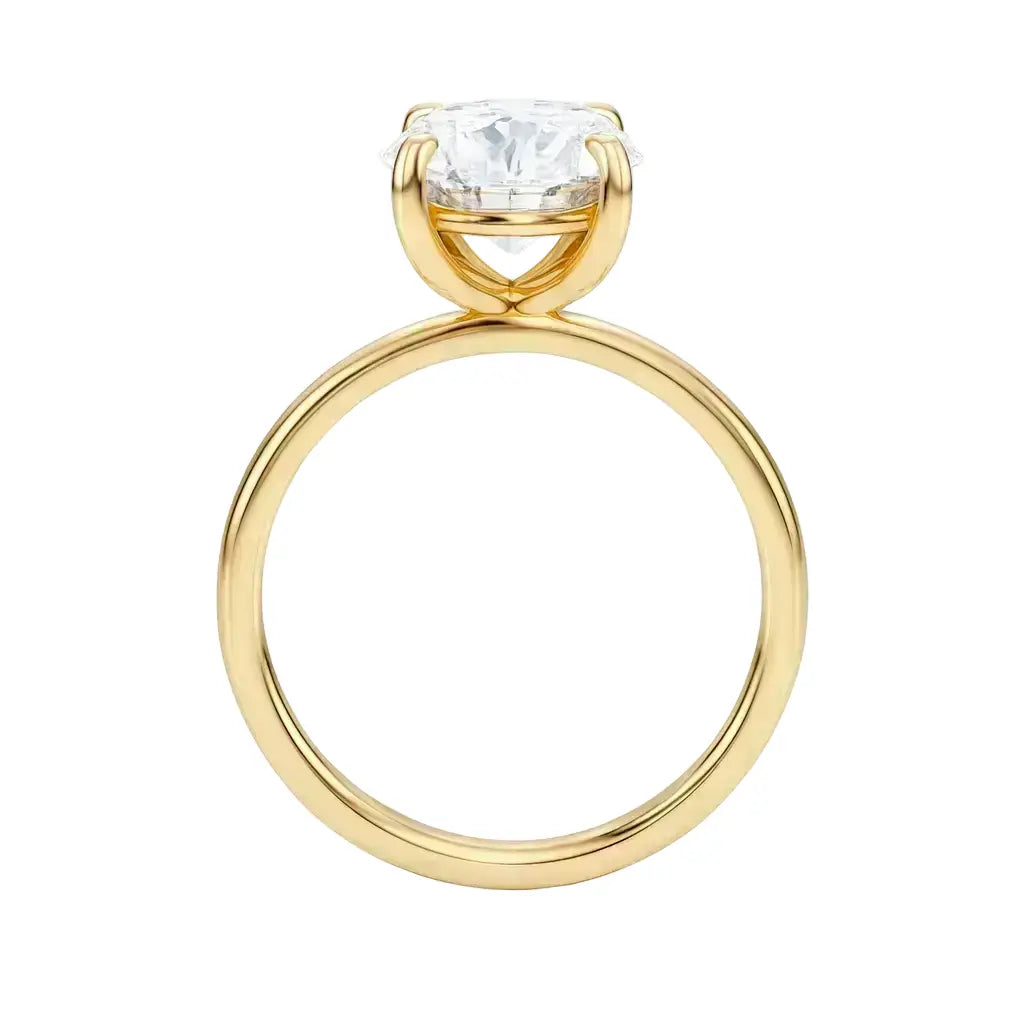 IMOGEN Oval Solitaire Engagement Ring AG & CO Jewellery