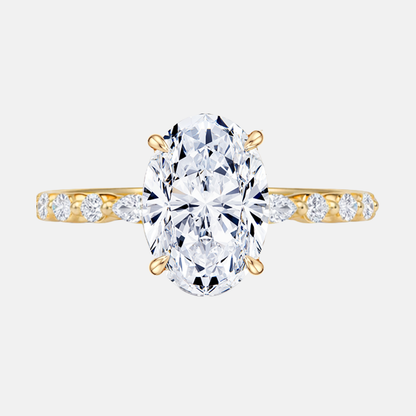 ADELINA Oval With Marquise & Round Band AG & CO Jewellery