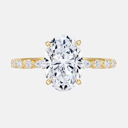 ADELINA Oval With Marquise & Round Band AG & CO Jewellery