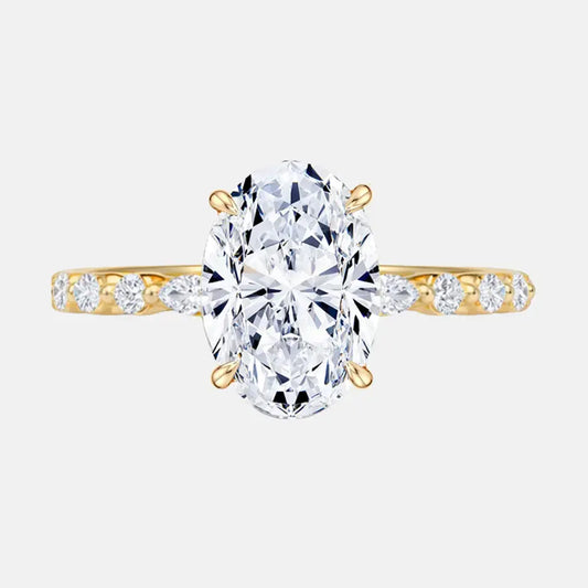 ADELINA Oval With Marquise & Round Band AG & CO Jewellery