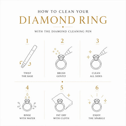 AG & CO Diamond Ring Cleaning Pen Brush AG & CO Jewellery