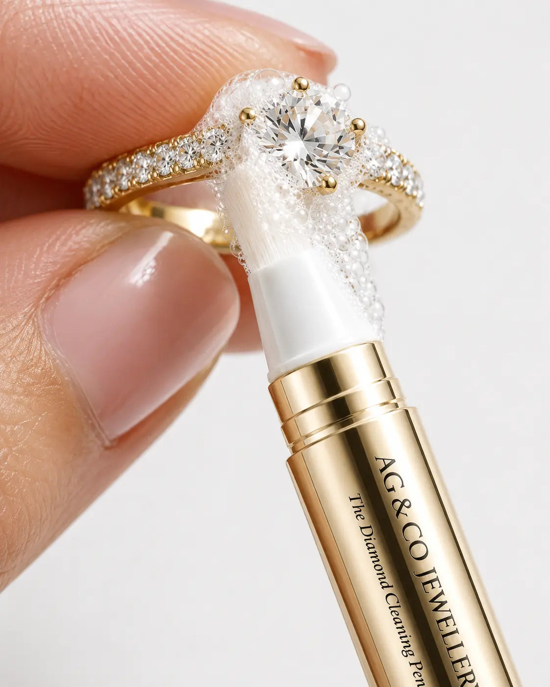 ag & co diamond ring cleaning pen brush ag & co jewellery