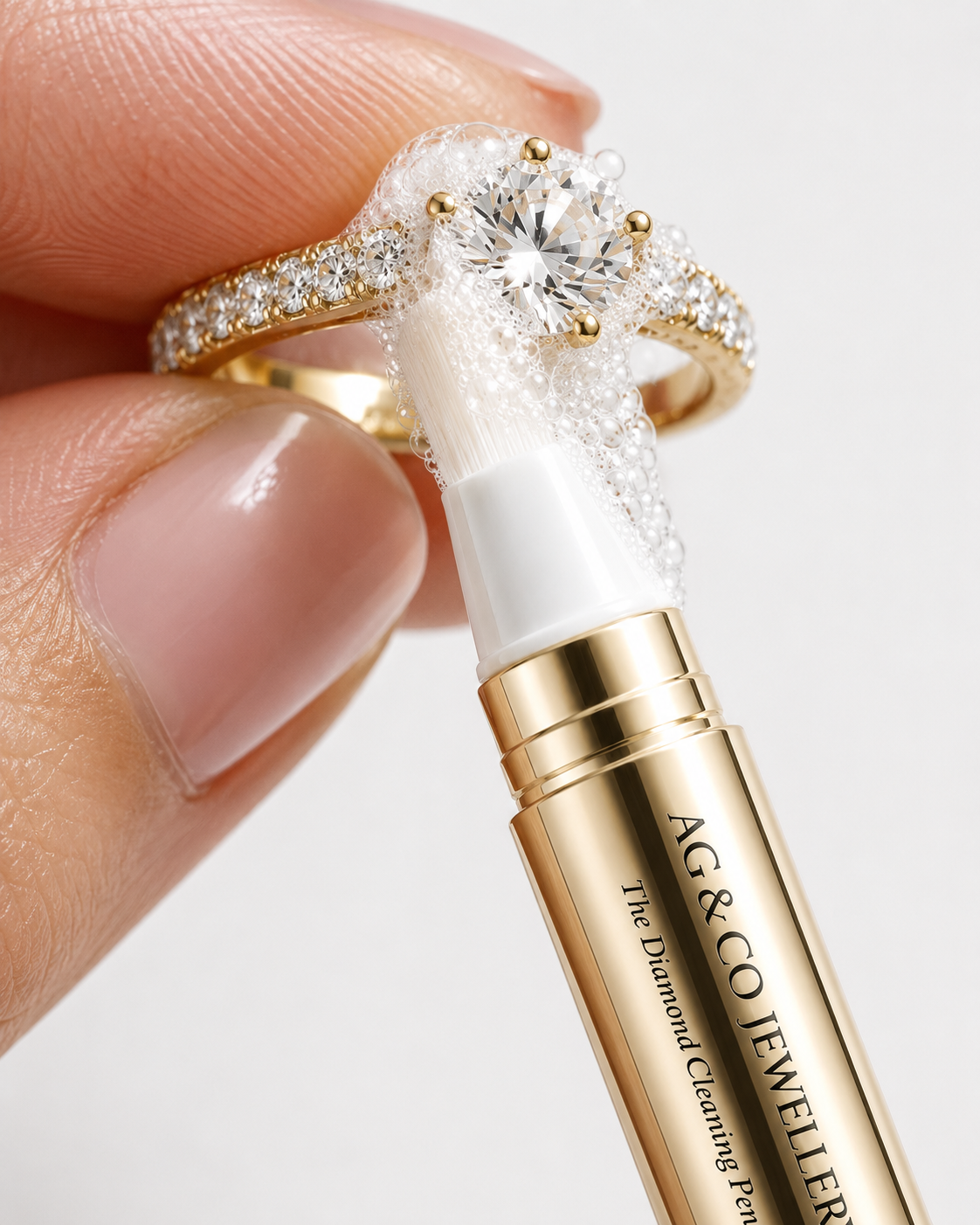 ag & co diamond ring cleaning pen brush ag & co jewellery
