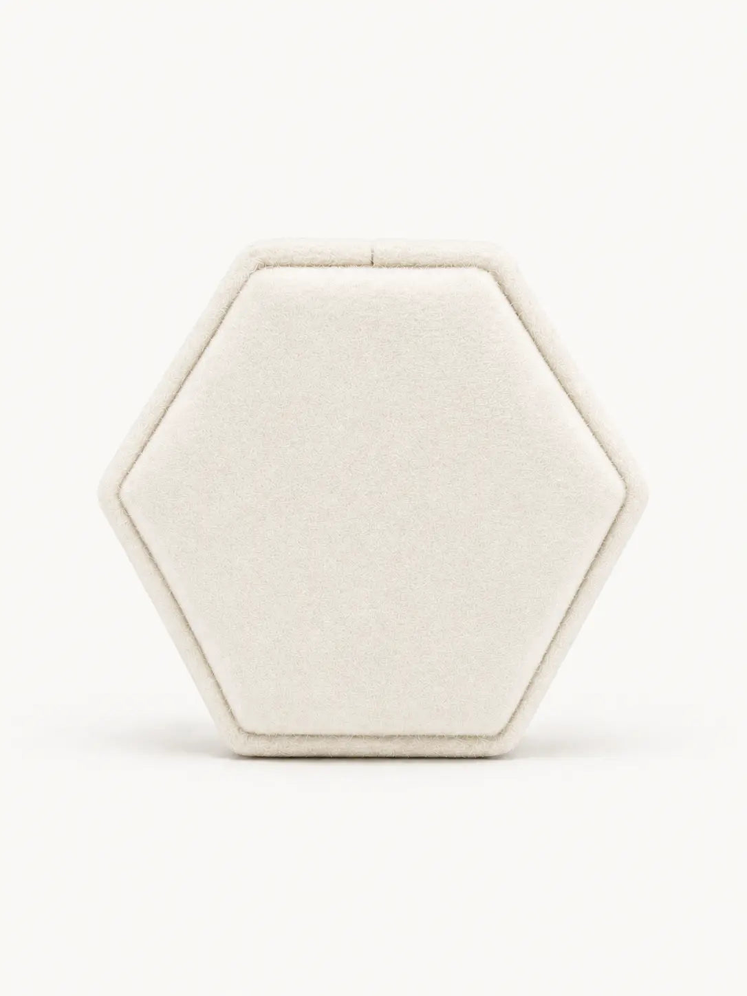 ag & co luxury velvet pocket proposal engagement ring box - ivory white ag & co jewellery