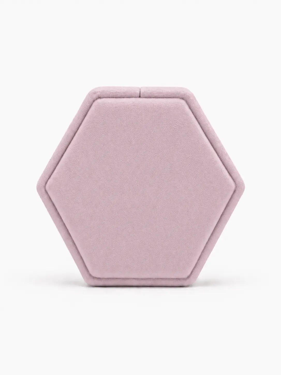 ag & co luxury velvet pocket proposal engagement ring box - light mauve ag & co jewellery