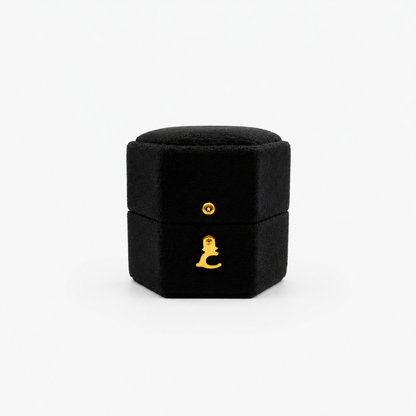 AG & CO Luxury Velvet Pocket Proposal Engagement Ring Box AG & CO Jewellery