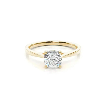 3.00CT Solitaire Lab Grown Diamond Engagement Ring 14K Solid Gold AG & CO Jewellery