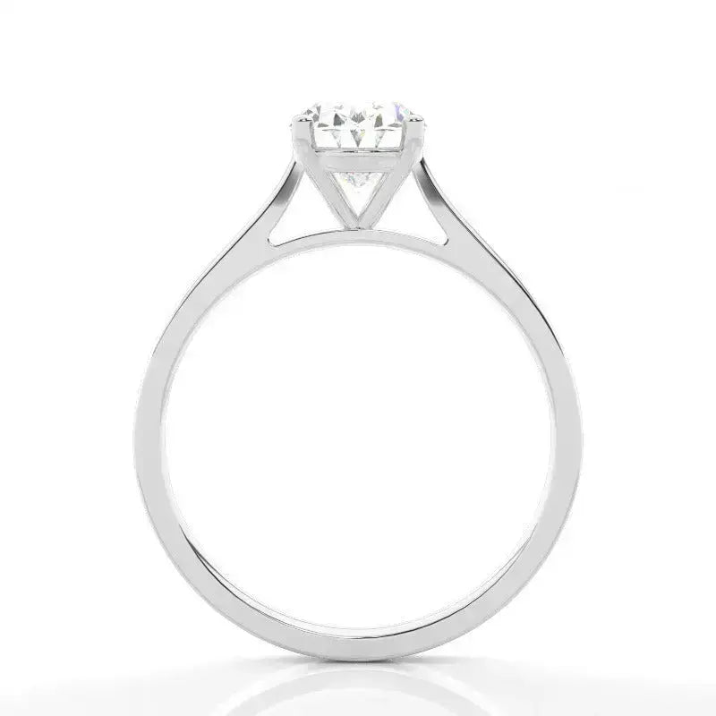 3.00CT Solitaire Lab Grown Diamond Engagement Ring 14K Solid Gold AG & CO Jewellery
