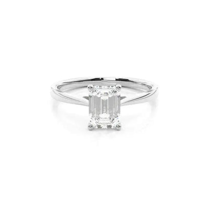 3.00CT Solitaire Lab Grown Diamond Engagement Ring 14K Solid Gold AG & CO Jewellery