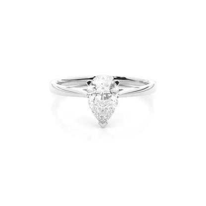 3.00CT Solitaire Lab Grown Diamond Engagement Ring 14K Solid Gold AG & CO Jewellery
