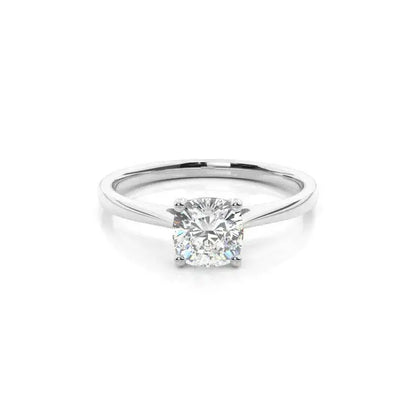 3.00CT Solitaire Lab Grown Diamond Engagement Ring 14K Solid Gold AG & CO Jewellery