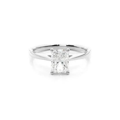 3.00CT Solitaire Lab Grown Diamond Engagement Ring 14K Solid Gold AG & CO Jewellery