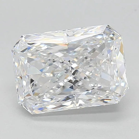 2.10 Carat Radiant Lab Grown IGI certified Loose diamond, F color | VVS2 clarity AG & CO Jewellery