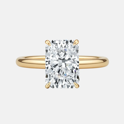 AINSLEY - Elongated Radiant Solitaire AG & CO Jewellery