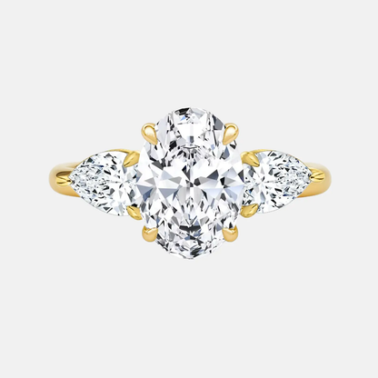 ANGELINA - Oval Pear Trilogy AG & CO Jewellery