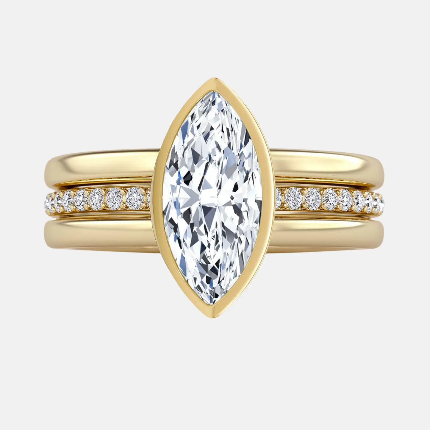 arletha marquise bezel toi et moi engagement ring ag & co jewellery