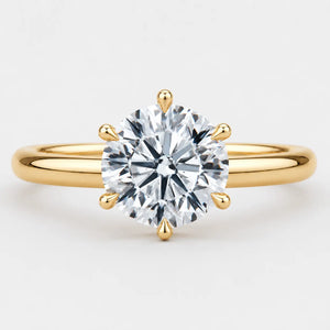 AUDREY - Classic 6-Prong Solitaire