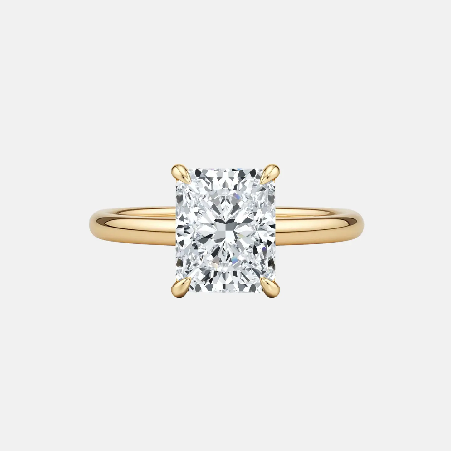 avalon radiant solitaire engagement ring ag & co jewellery