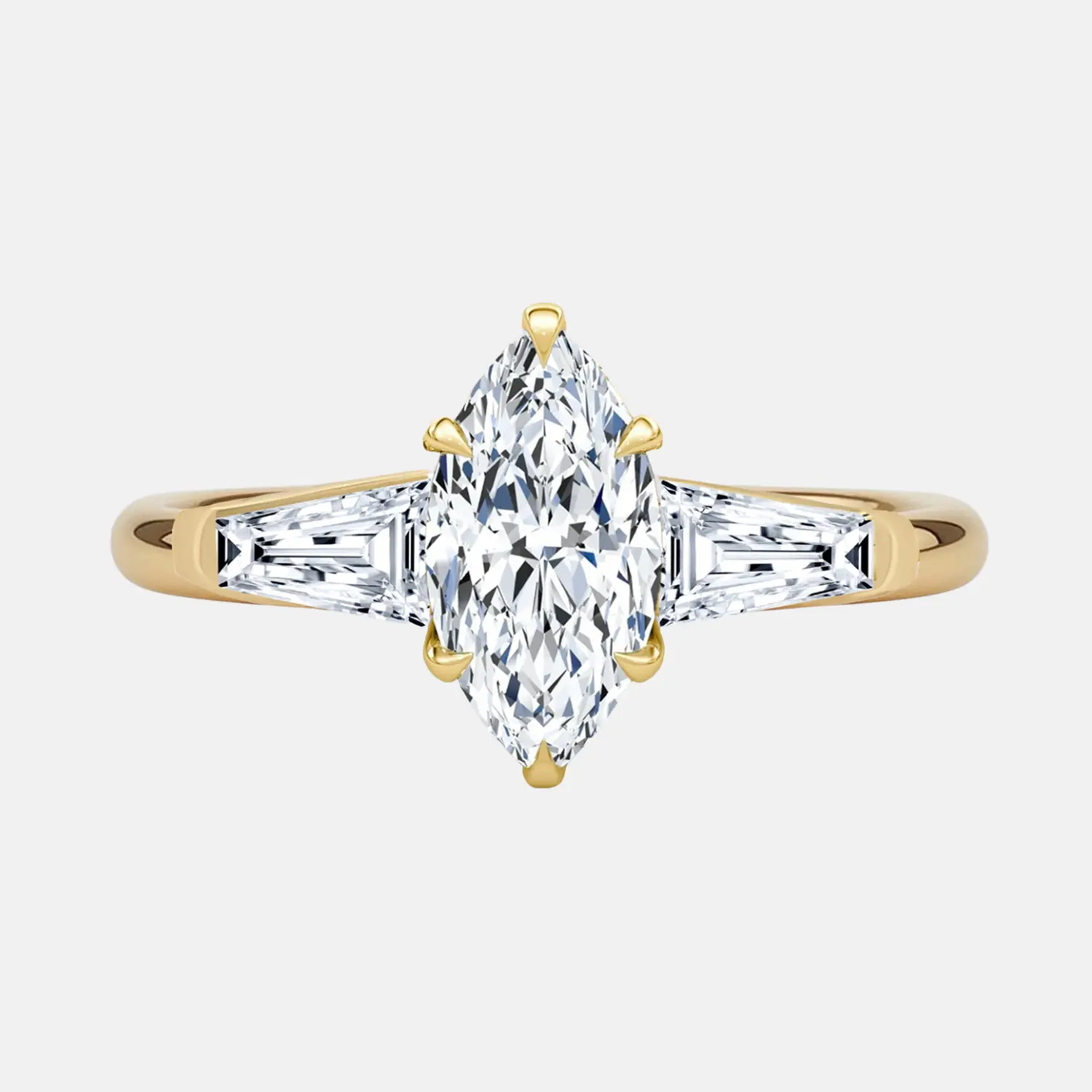 avenleigh marquise trilogy engagement ring ag & co jewellery