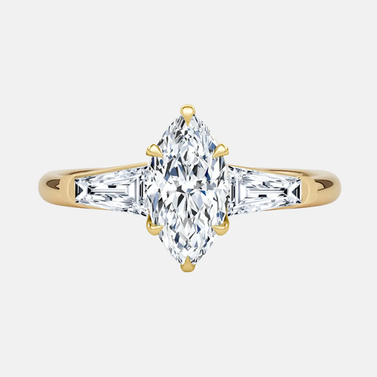 AVENLEIGH marquise trilogy engagement ring AG & CO Jewellery