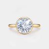 Round / 14K Yellow Gold