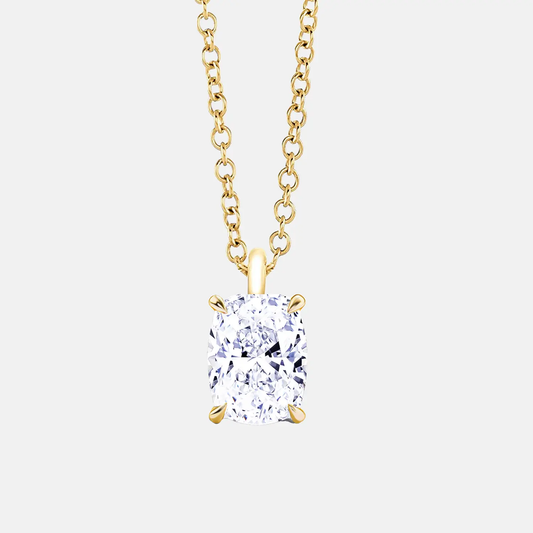 CARA — Cushion Diamond Pendant Necklace AG & CO Jewellery