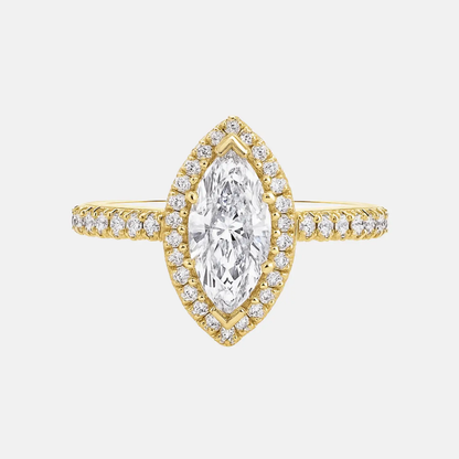 CELESTINE -  Marquise Halo Pavé AG & CO Jewellery