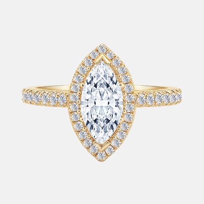 CELESTINE Marquise Halo Pavé AG & CO Jewellery