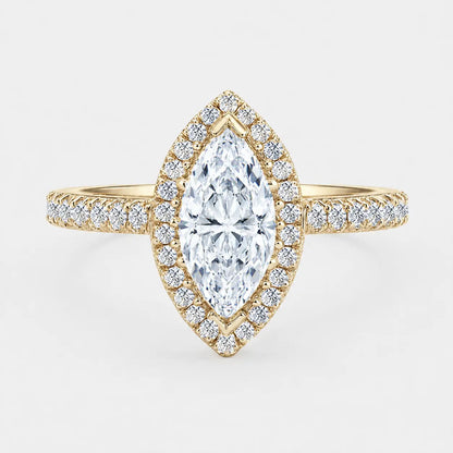 CELESTINE Marquise Halo Pavé AG & CO Jewellery