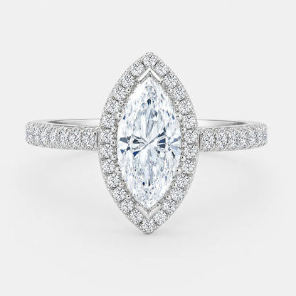 CELESTINE Marquise Halo Pavé AG & CO Jewellery