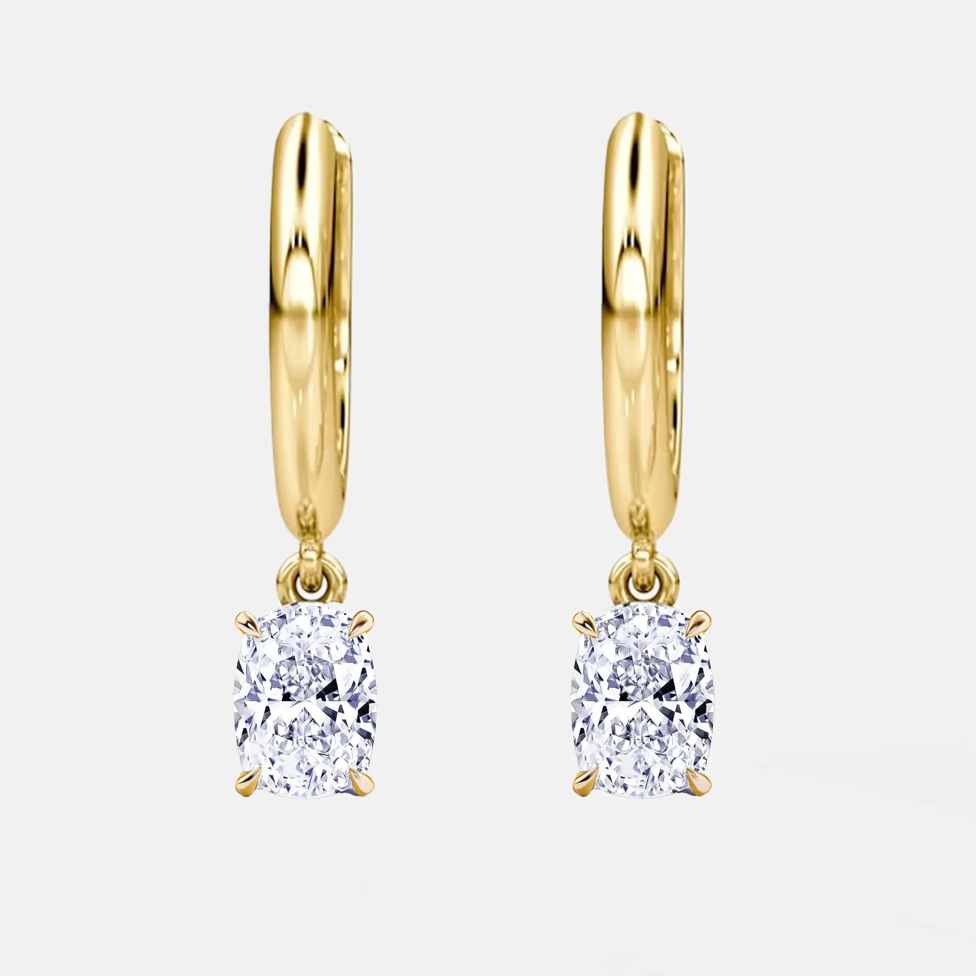 EARRINGS 19 ELONGATED CUSHION AG & CO Jewellery