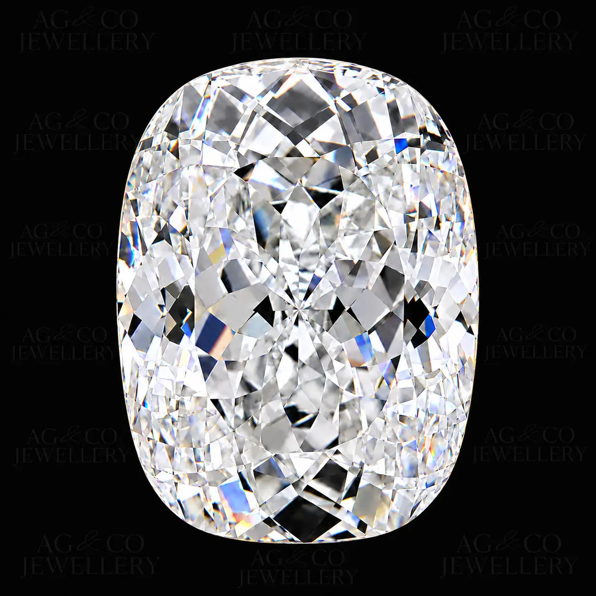 elongated cushion portuguese cut lab diamond 2.00ct ag & co jewellery