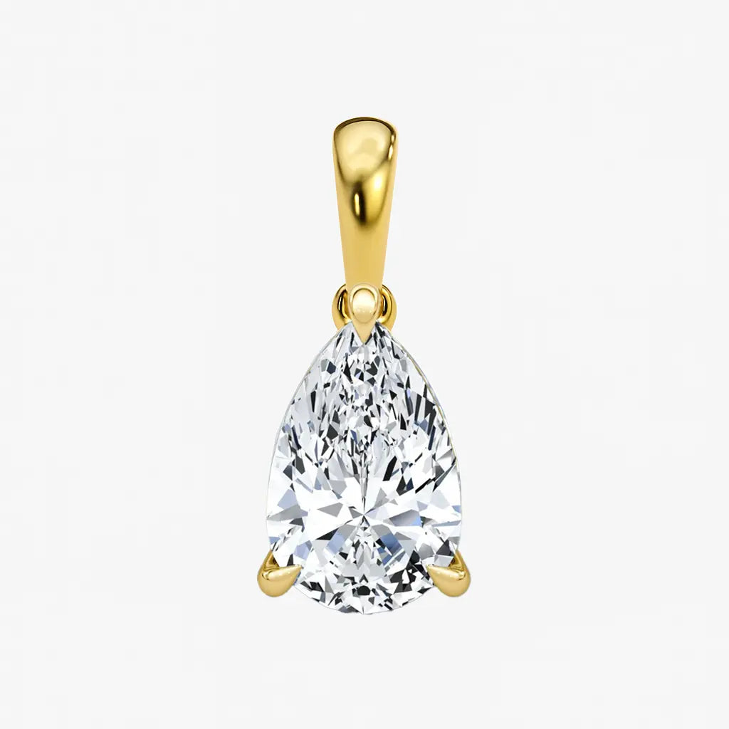 elowen – pear diamond 10k pendant ag & co jewellery