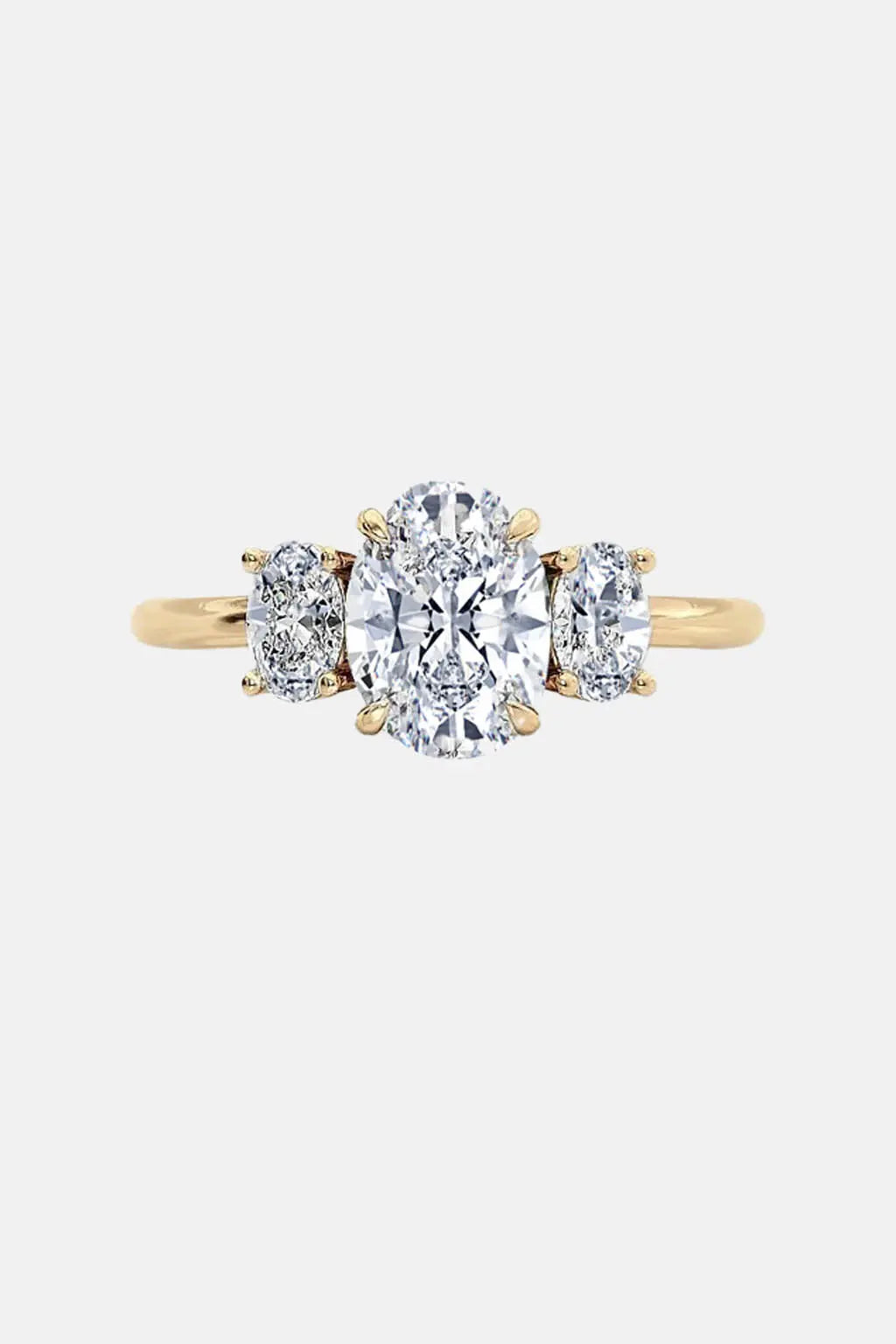 harper - three stone trilogy engagement ring ag & co jewellery