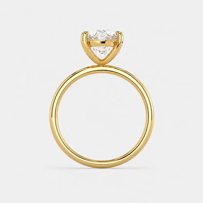 IMOGEN Classic Oval Solitaire AG & CO Jewellery